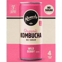 Wild Berry Organic Kombucha (4pk)