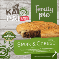 Steak & Cheese Family Pie (500g)