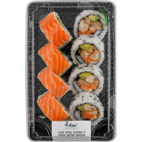 Katsu Chicken & Fresh Salmon Sushi (8pk)