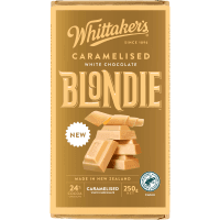 Blondie Caramelised White Chocolate Block (250g)