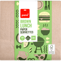 Lunch Brown Paper Serviettes (100pk)