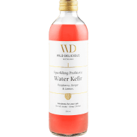 Water Kefir Raspberry Lemon & Ginger (350ml)