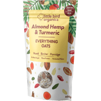 Everything Oats Almond Hemp & Turmeric Breakfast Cereal (400g)
