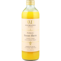 Turmeric, Ginger, Lemon & Black Pepper Probiotic Boost Shots (350ml)