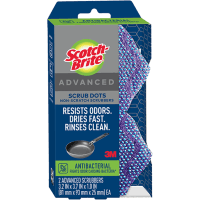 Advanced Scrub Dots Antibacterial (2pk)