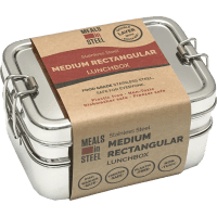 Double Layer Medium Rectangular Lunchbox (530g)