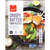 Crispy Batter Fish Fillets (480g)