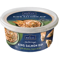 Marlborough King Salmon Dip With Gherkins Capers & Dill (190g)