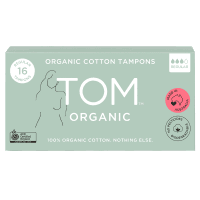 Organic Cotton Tampons (16pk)