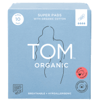 Organic Super Pads With Wings (10pk)