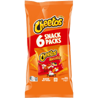 Crunchy Cheese Flavoured Snacks Multipack (6 x 19g)