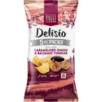 Caramelised Onion & Balsamic Vinegar Potato Chips Multipack (5 x 18g)