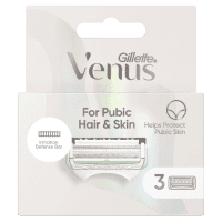 For Pubic Hair & Skin Razor Cartridges (3pk)