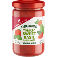Organic Tomato Sweet Basil Pasta Sauce (690g)