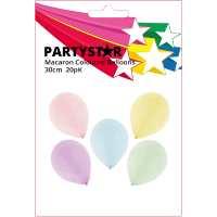 Macaron Coloured Balloons (20pk)