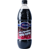 Cola & Raspberry Soda Syrup (1l)