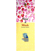 Rose & Musk Incense Sticks (20g)