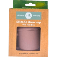 Silicone Straw Two Handles Baby Cup (1pk)