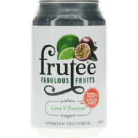 Fabulous Fruits Lime & Passion Sparkling Fruit Drink (330ml)