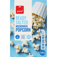 Ready Salted Microwave Popcorn (3 x 85g)