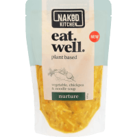 Eat Well Vegetable Chickpea & Noodle Soup (450g)