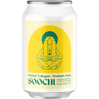 Lemon Ginger Collagen + Prebiotic Soda (330ml)