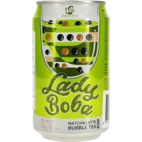 Lady Boba Matcha Latte Bubble Tea (315ml)