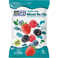 Frozen 4 Way Mixed Berries (1kg)