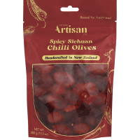 Spicy Sichuan Chilli Olives (350g)