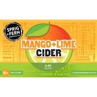 Mango + Lime Cider Cans (6 x 330ml)