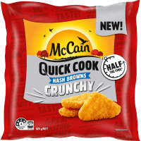 Quick Cook Crunchy Hash Browns (525g)
