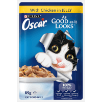 Adult Chicken Jelly Wet Cat Food Pouch (85g)