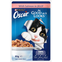Adult Salmon Jelly Wet Cat Food Pouch (85g)