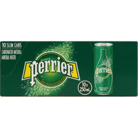 Carbonated Natural Mineral Water Slim Cans (10 x 250ml)