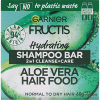 Fructis Aloe Vera Hair Food Hydrating Shampoo Bar (60g)