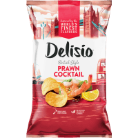 British Style Prawn Cocktail Potato Chips (130g)