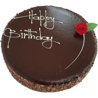 Happy Birthday Mud Cake 6in (500g)