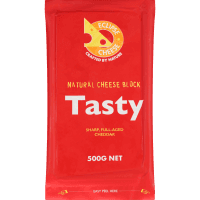 Tasty Natural Cheese Block (500g)