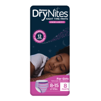 DryNites Night Time Pants for Girls 8-15 Years 27-57kg (8pk)