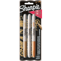 Metallic Metalise Fine Permanent Marker (3pk)