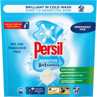 Sensitive 3 In 1 Laundry Capsules (28pk)