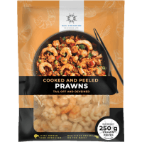 Cooked & Peeled Prawns (250g)