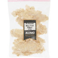 Battered Blue Cod Fillets (800g)