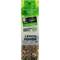 Naturals Lemon Pepper Grinder Refill (47g)