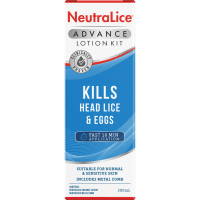 Kills Head Lice & Eggs Advanced Lotion Kit (200ml)