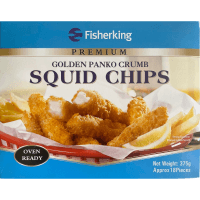 Golden Panko Crumb Squid Chips (375g)