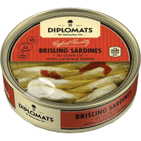 Brisling Sardines In Olive Oil With Cayenne Pepper (160g)
