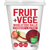 Fruit + Vege Strawberry & Beetroot Wholefood Balls (207g)