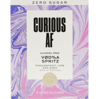 Passionfruit, Lime & Soda Spritz Alcohol Free (4 x 250ml)