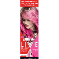Ultra Brights Shocking Pink Semi Permanent Colour (1pk)